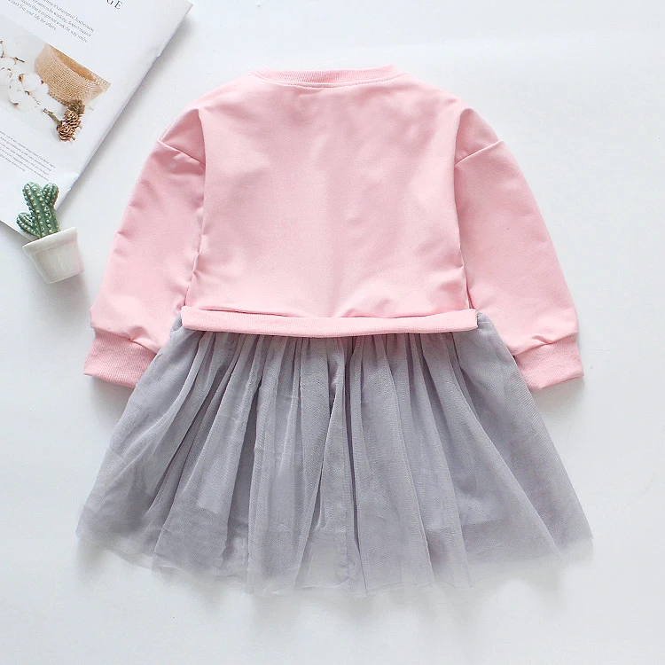 Оптовая продажа по низкой цене бутик для маленьких девочек платья женщин розовый новорожденного цветочный узор платье