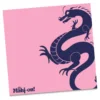 Estampado de Dragón Oriental