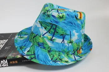 FakeFace Chapeau De Paille Trilby Homme - Panama En Lin Léger, Style Gentleman Vacances