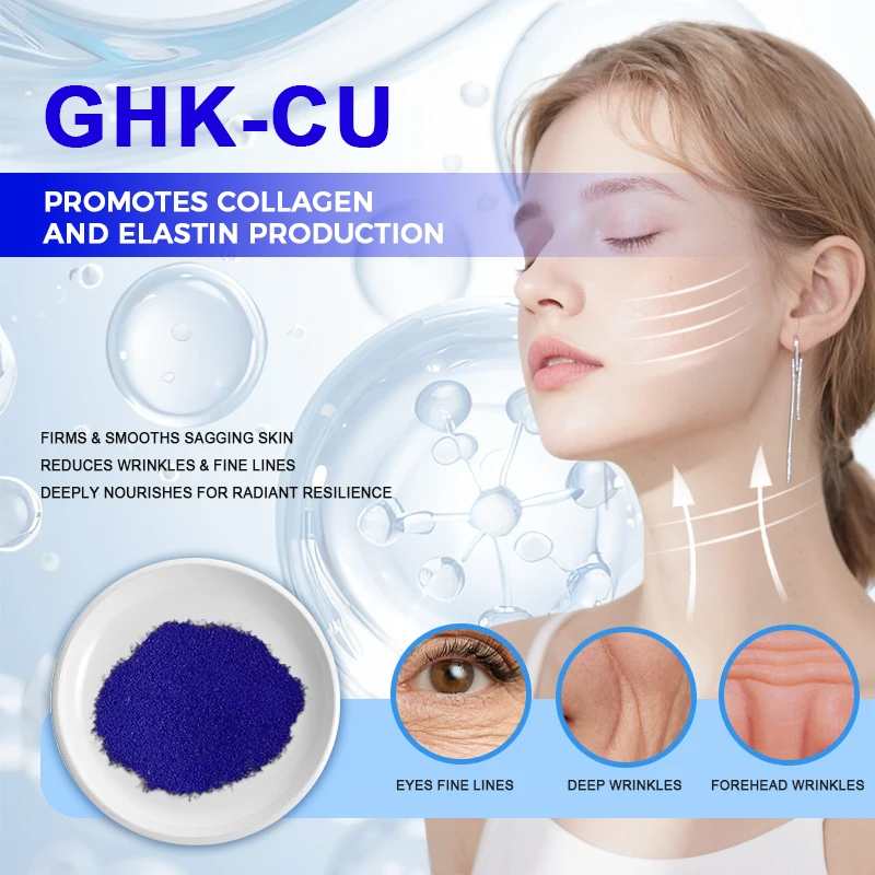ghk cu raw Wholesale Skin Care Materials Copper Peptide Powder GHK-Cu Factory and Supplier You should find our formula a bit thicker and less watered down than others being sold online GHK Basic (Tripeptide-1) - 200MG