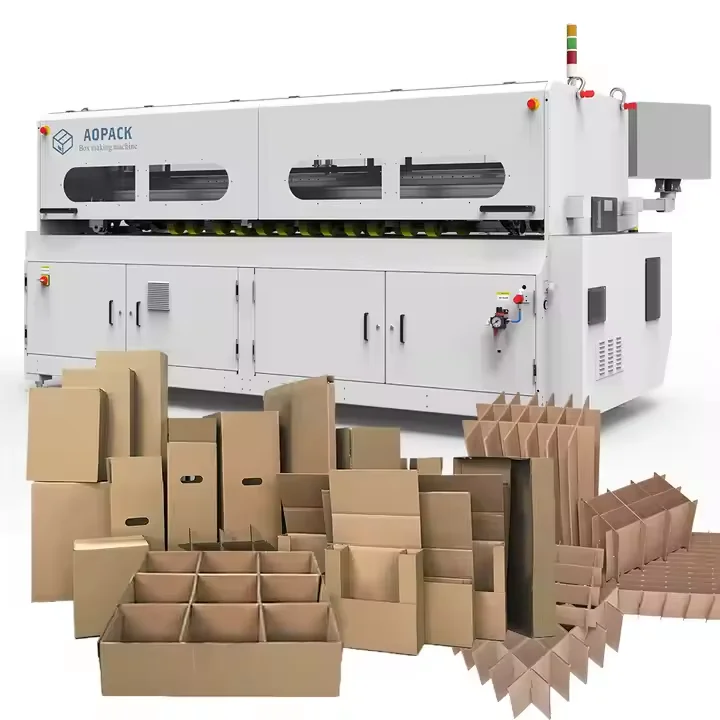 Aopack Fully Automatic Corrugated Paper Box Making Machine Cheap Price ...