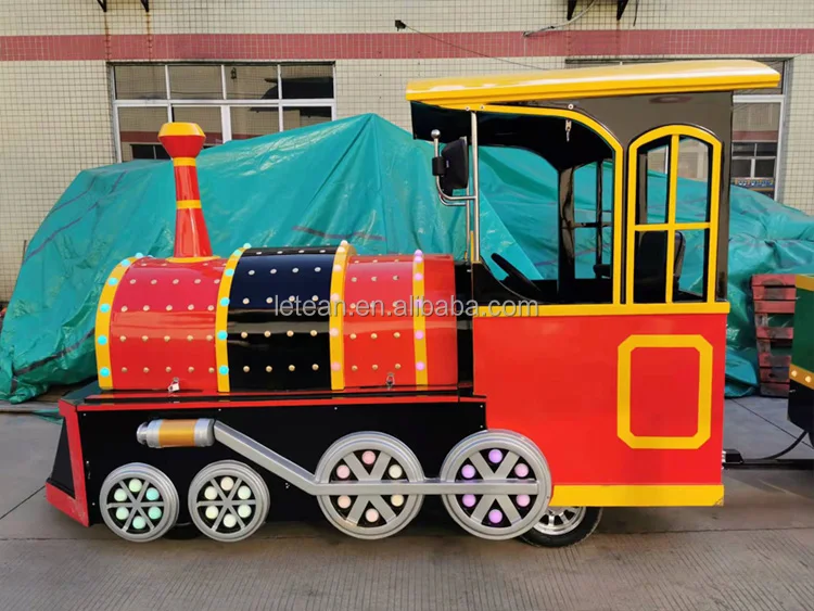 Kiddie Amusement Park Electric Train Manufacturer Children Trackless