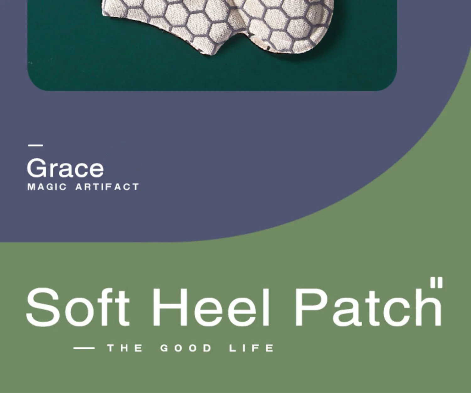 Anti-Wear Heel Patch with Butterfly Back, Prevent Skidding & Shoe Loss