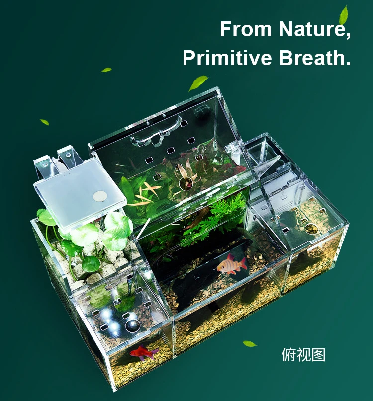 Selfcirculating Breeding&incubation Fish Tank Acrylic Sick Fish