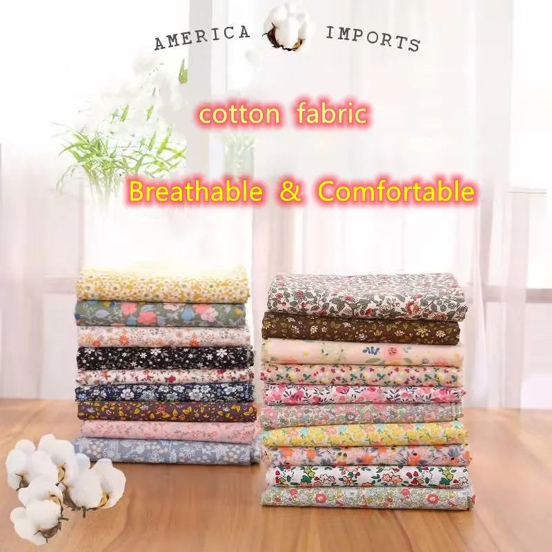Custom Colorful Organic Liberty Printed 100% Cotton Fabric Prices For ...