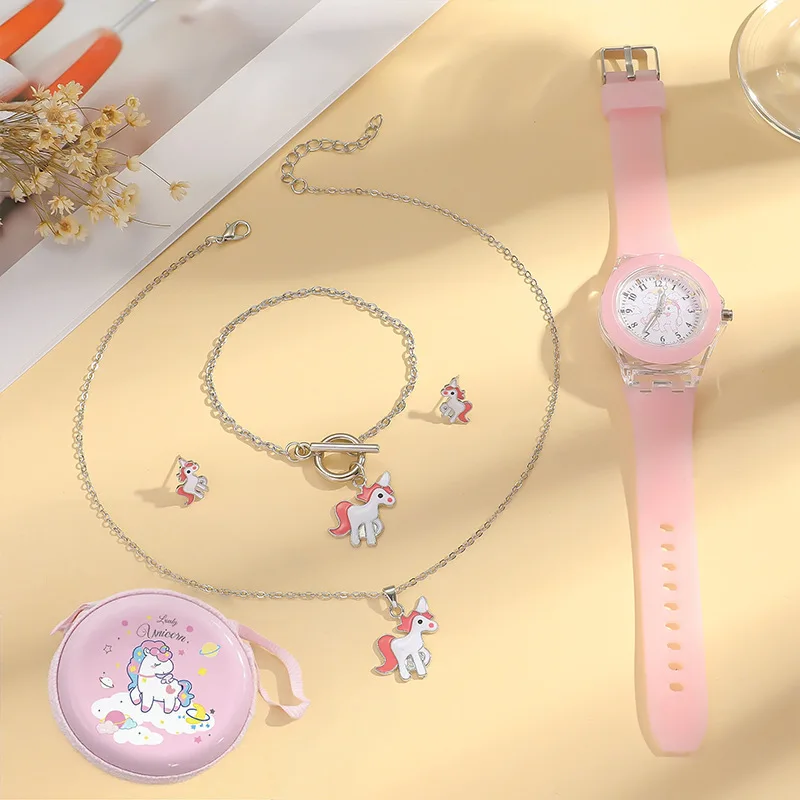 3D Kids Flash Light Watches for Girls