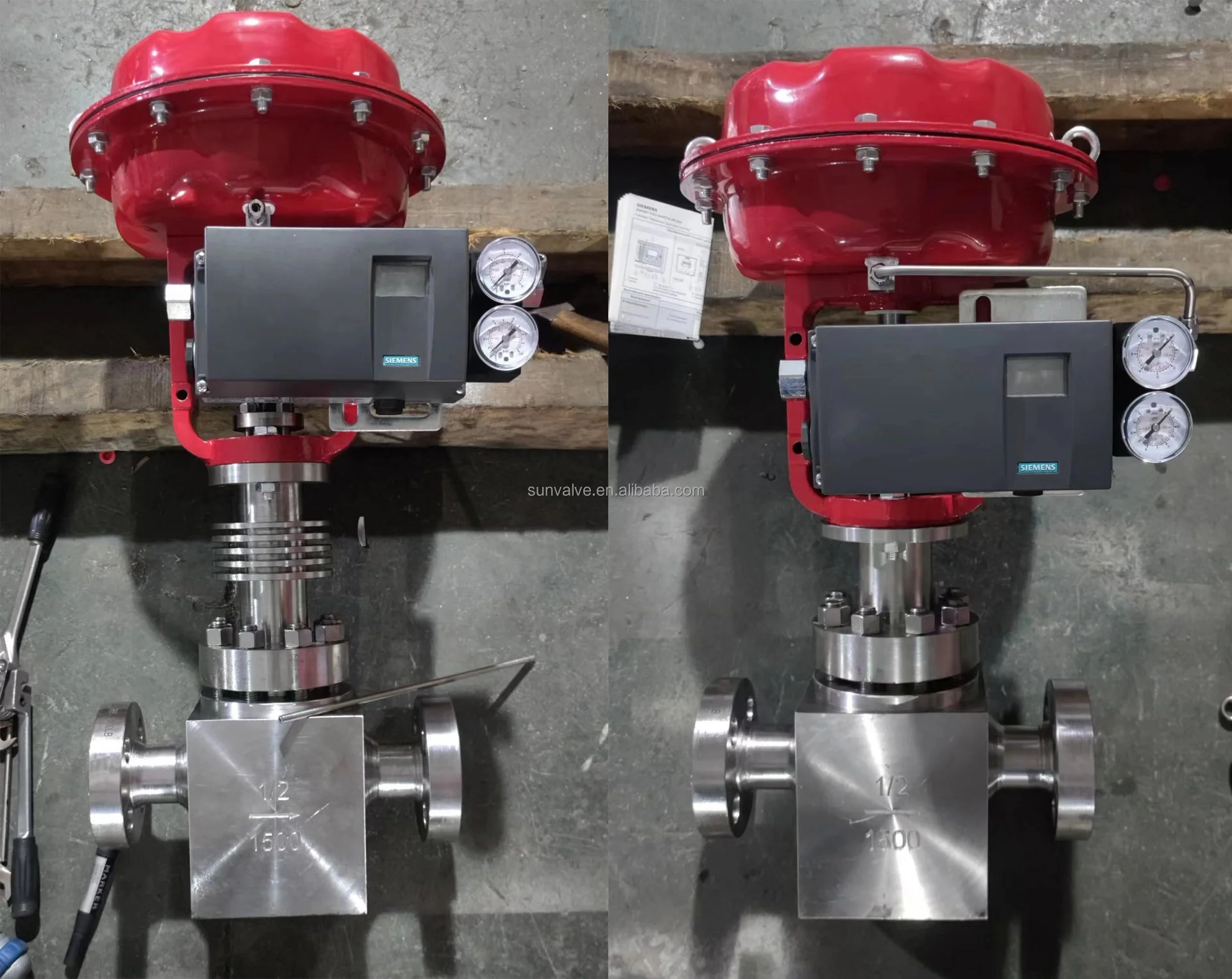 Stainless Steel Pneumatic Modulating Valve - High Pressure