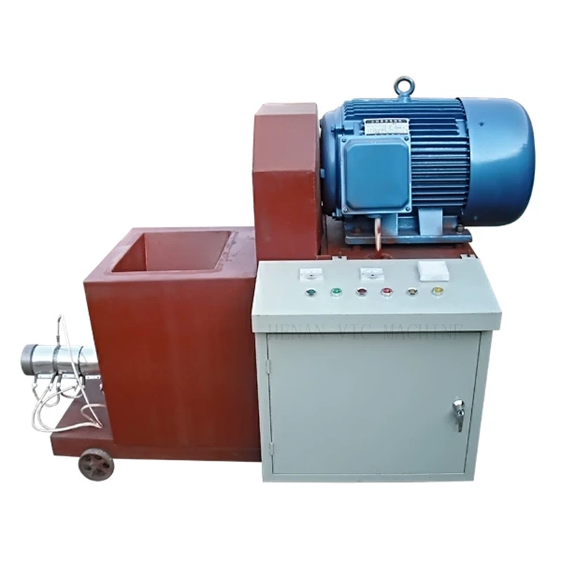 Charcoal briquette making machine