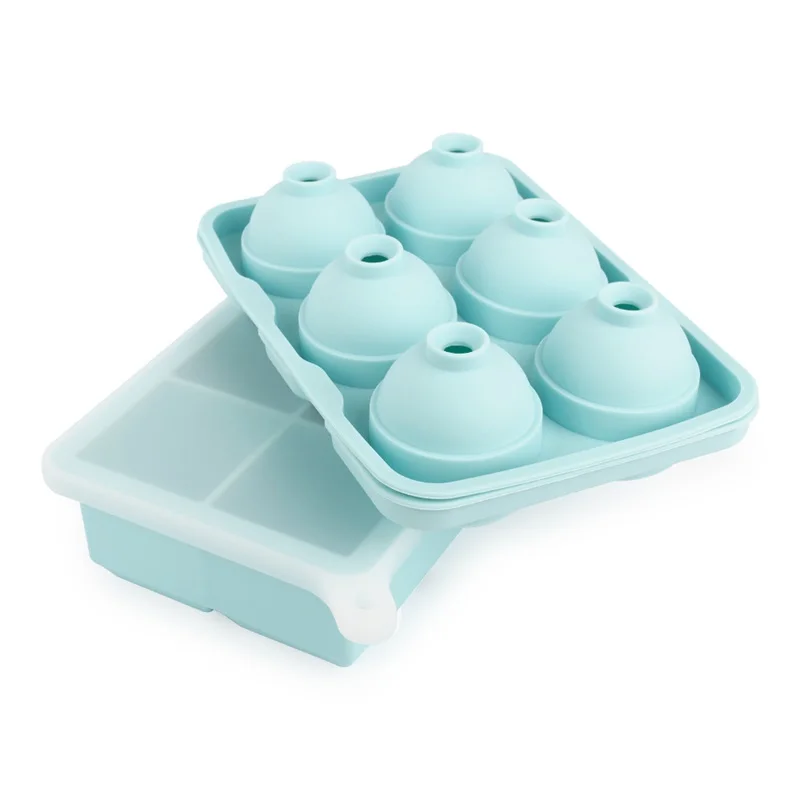 4-Set Silicone Giant Ice Mold Ice Cube Tray BPA-Free for Scotch Whiskey  Cocktail, Pack - City Market