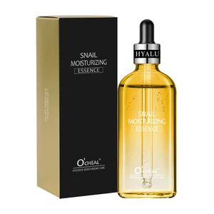 Private Label Pore Shrinking Skin Care Lightening Hydrating Anti Aging Wrinkle Whitening Snail Face Serum