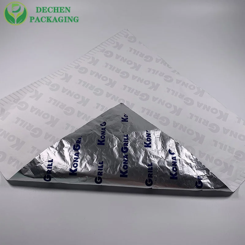 Foil Hot Dog Wrappers Insulated Foil Sandwich Wrap