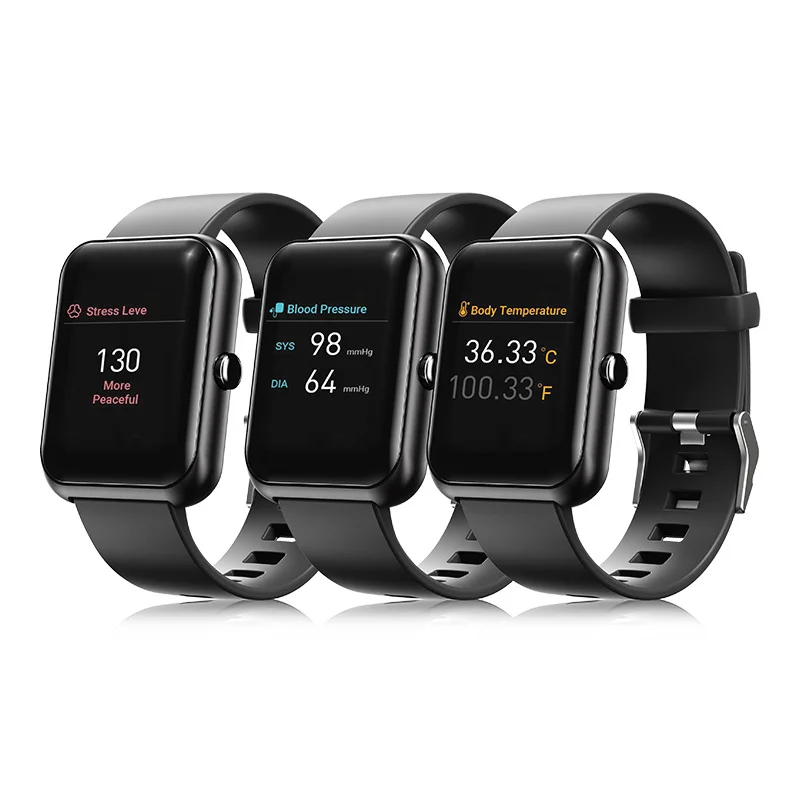 SDK NFC SOS WIFI GPS AOA Position Smart Watches VX3Plus Body Temperature Smart Watch for Campus Group Management Bracelet