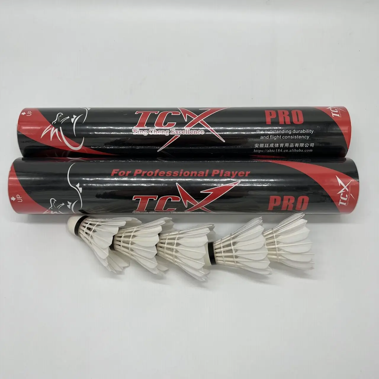 TCX-PRO ゴースフェザー バドミントンシャトル 12個入り