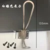 Gancho blanco (con tornillo)
