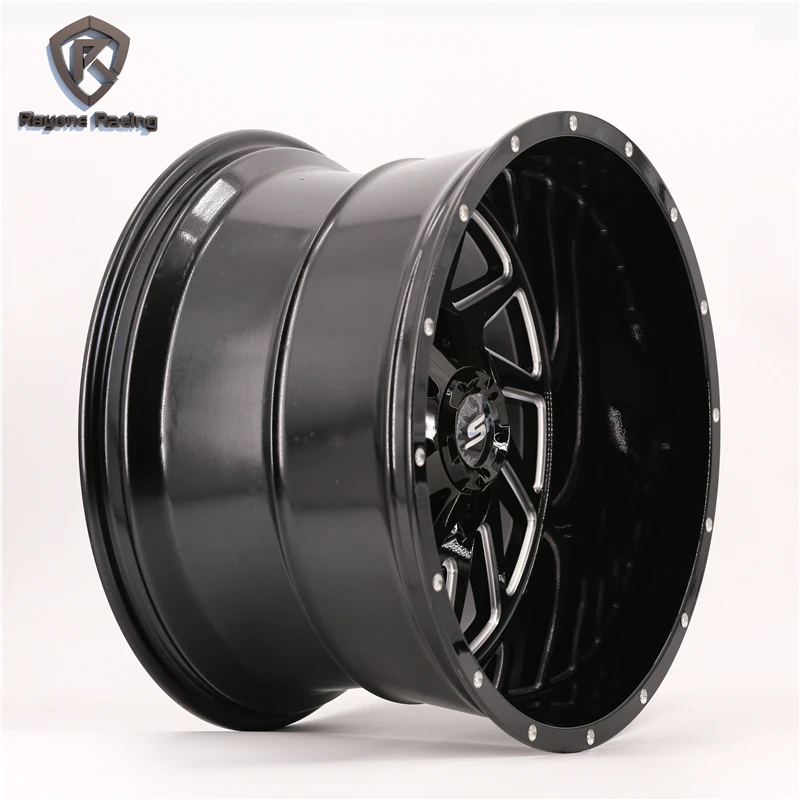 Factory Custom Offroad 4x4 Vehicle 20 Rines Deep Dish Black Alloy Wheel Rim