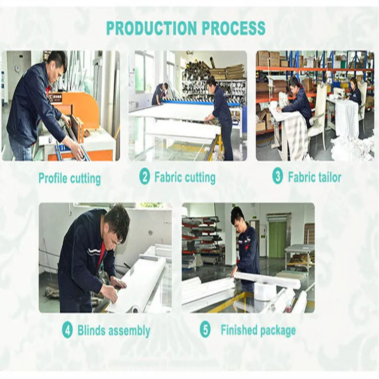 QINGYING Factory Customized Motorized Honeycomb Roller Blinds for Office