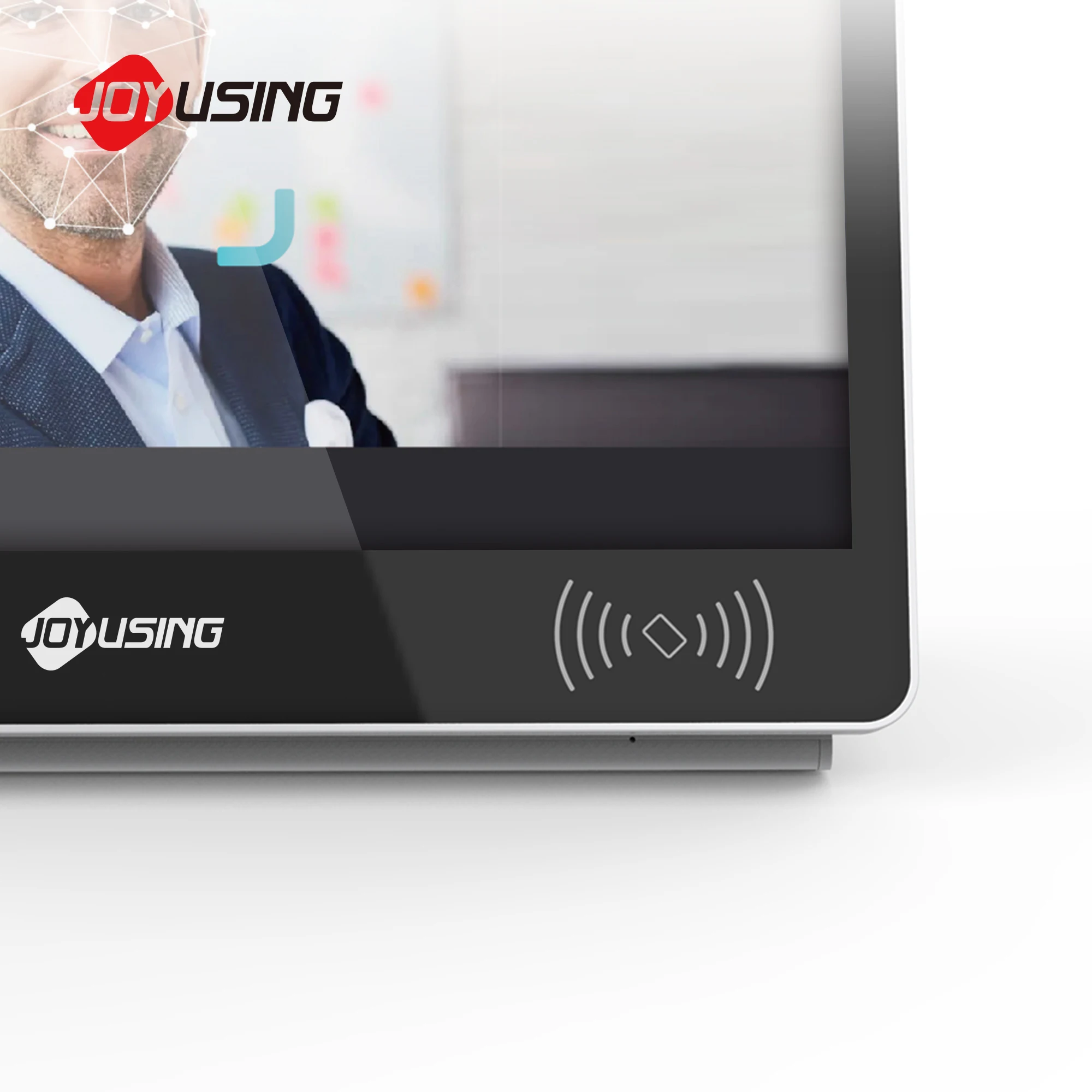 Good Price Desktop Smart Terminal Powerful Android Tablet Smart Visitor Manager with Face Scanner and Card Reader