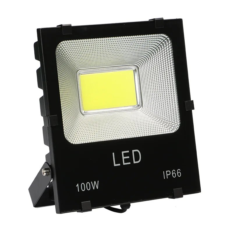 Outdoor waterproof stadium courtyard COB 100w led flood light