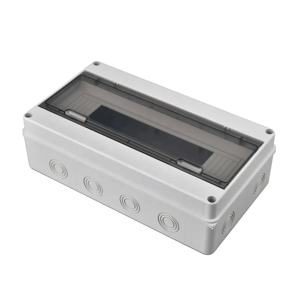 18-way MCB Box for AC/DC Circuit Breaker Electrical Distribution