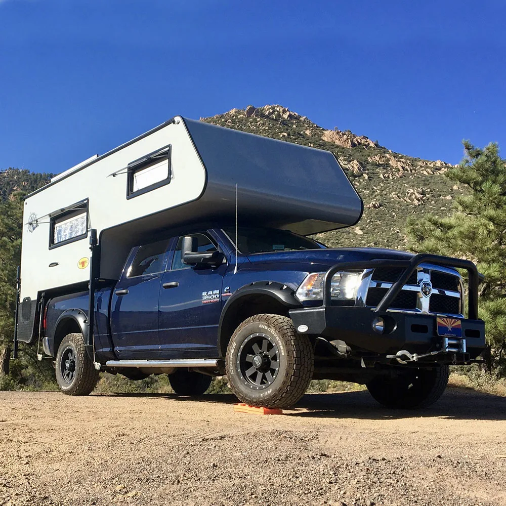 Homemade Truck Camper On Trailer | escapeauthority.com
