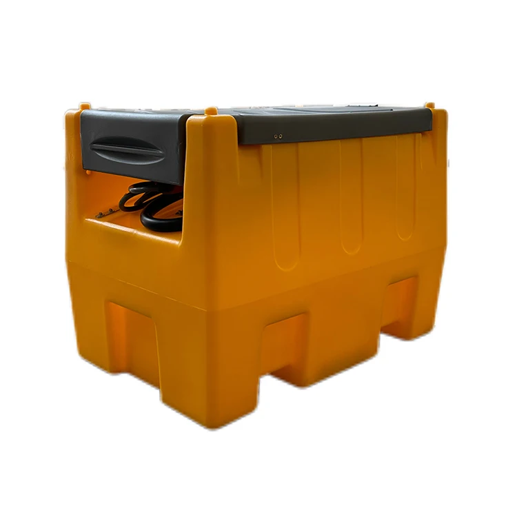 63/125 Gallon Portable Diesel Petrol Fuel Gasoline Tank with Pump Plastic Chemical Storage Equipment for Boat Use