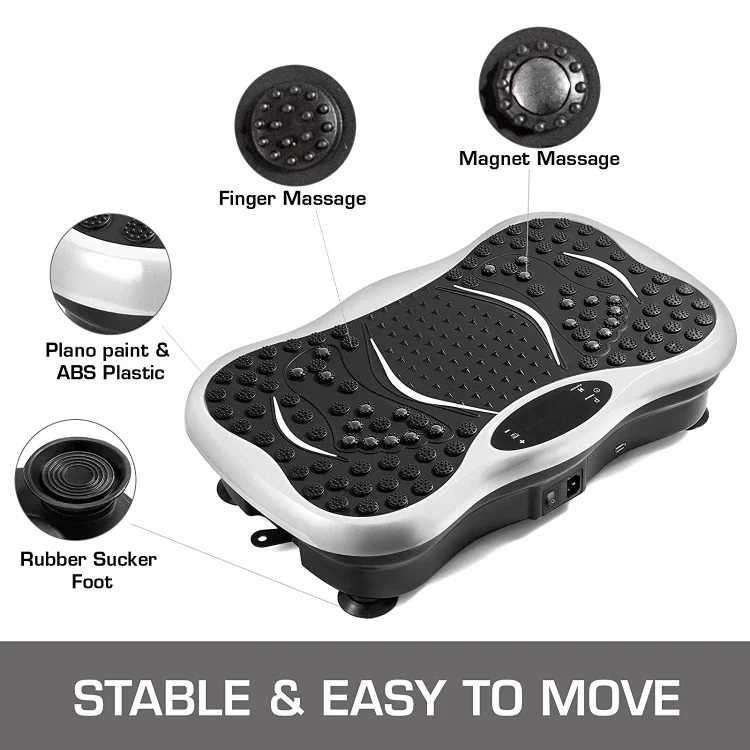 New Product Exercise Machine Magic Body Crazy Fit Massage Adult Weight Lose Power Vibration Plate