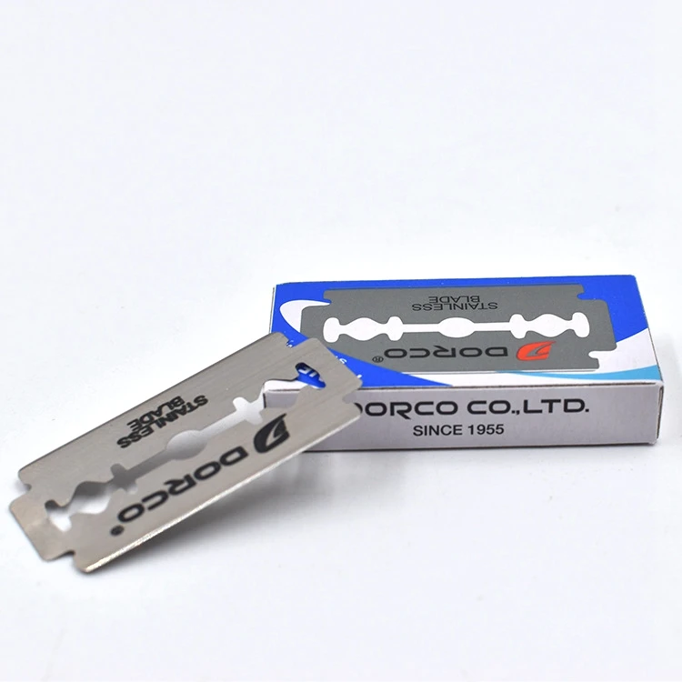 
 Безопасные одноразовые стальные бритвенные лезвия с двойным краем для мужчин  