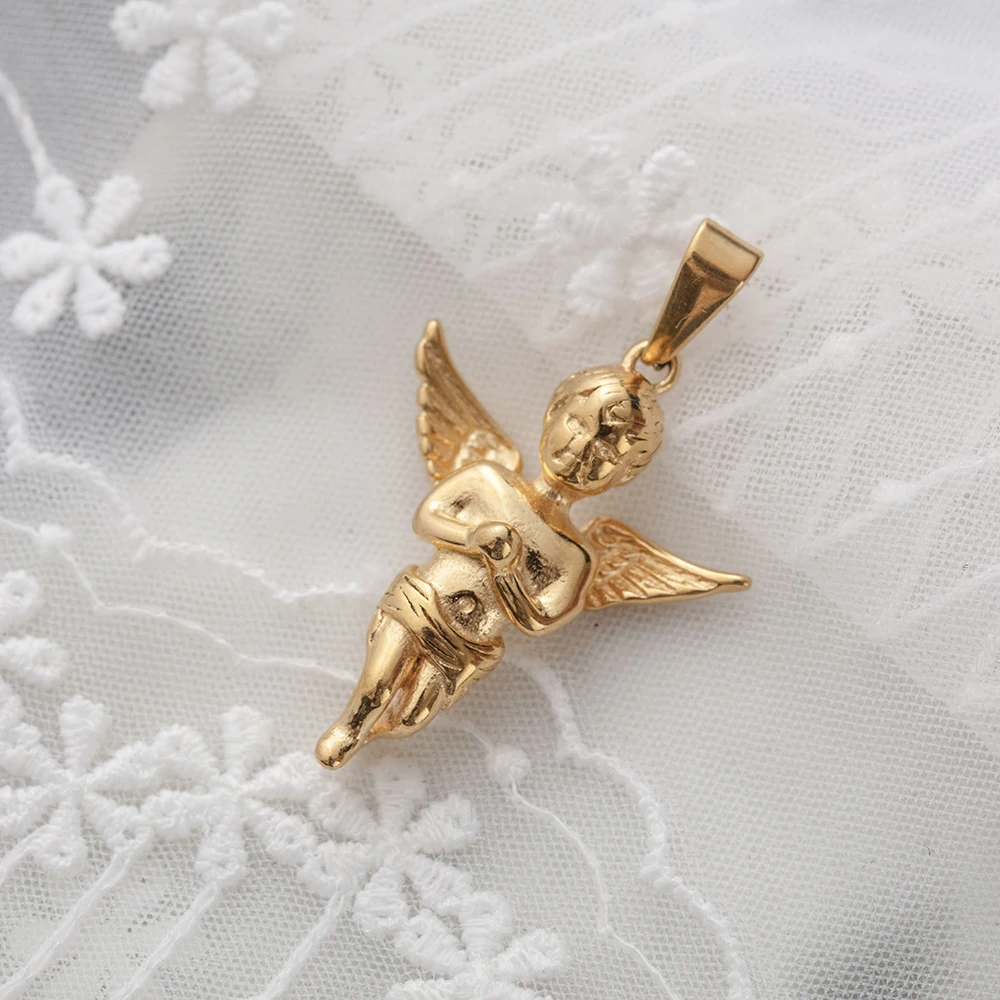 Pendentif Or 18 Carats Et Argent En Forme De Poire - Marque El Andaloussia, Neuf Avec étiquettes