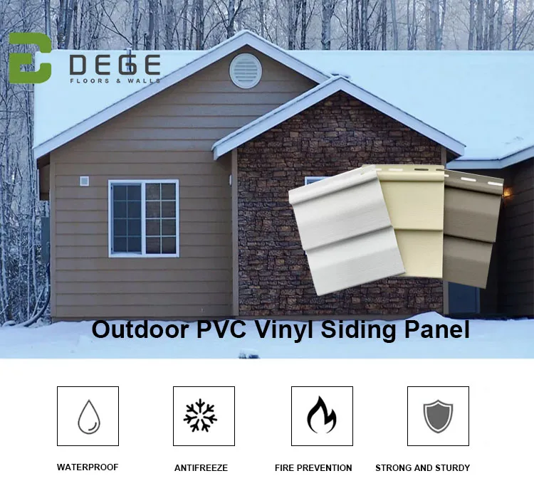 100 Waterproof Outdoor Exterior Pvc Vinyl Siding Wall Panel Buy