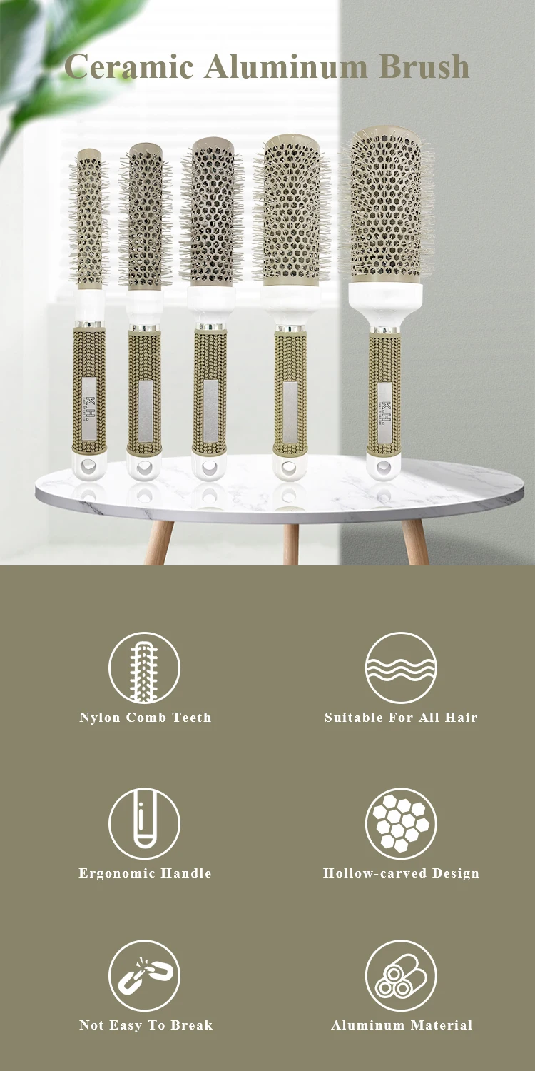 Vented Round Brush Vented Round Hair Brush For Boys Detangling Comb For