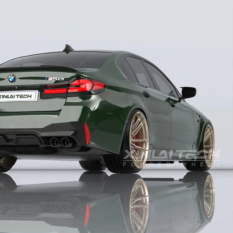 XL Bronze Finished 1-Piece Forged Monoblock Rims 5x112 5x114.3 5x127 Car Aluminum Alloy Wheels for bmw audi Mercedes Wheel - Image 4