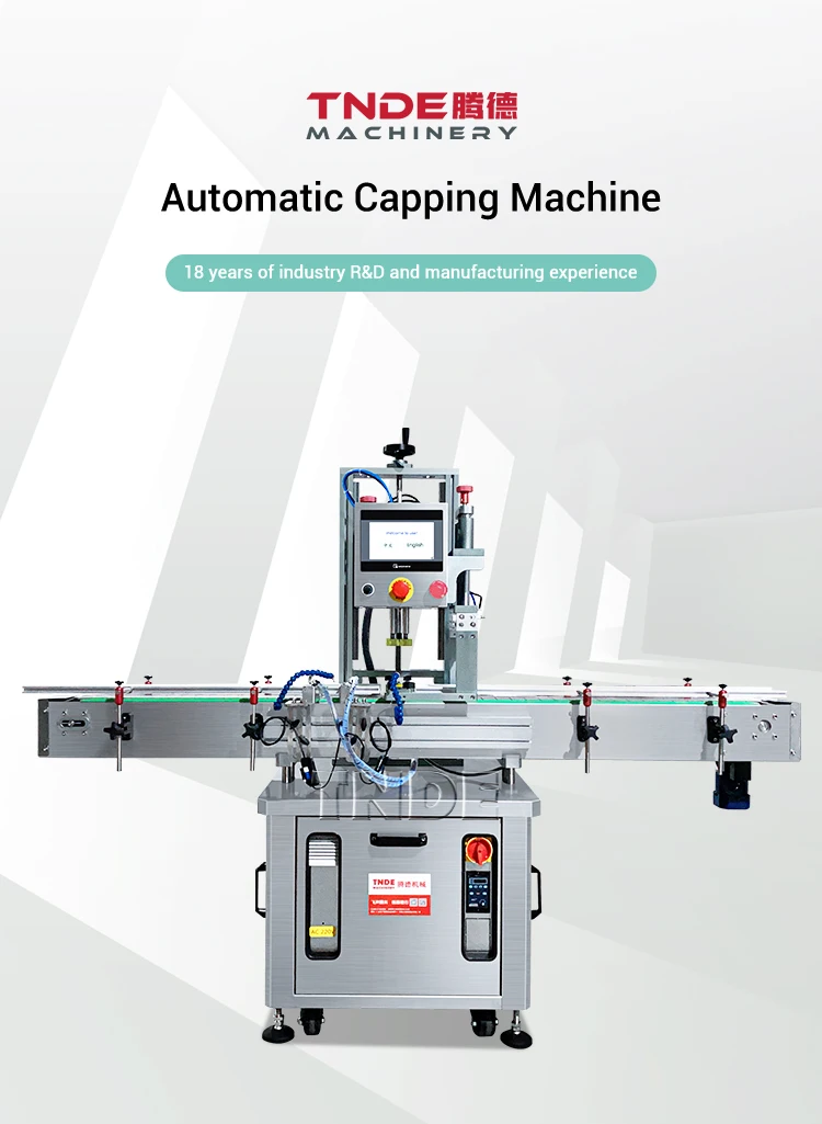 TNDE Automatic Capping Machine - High Productivity Solutions