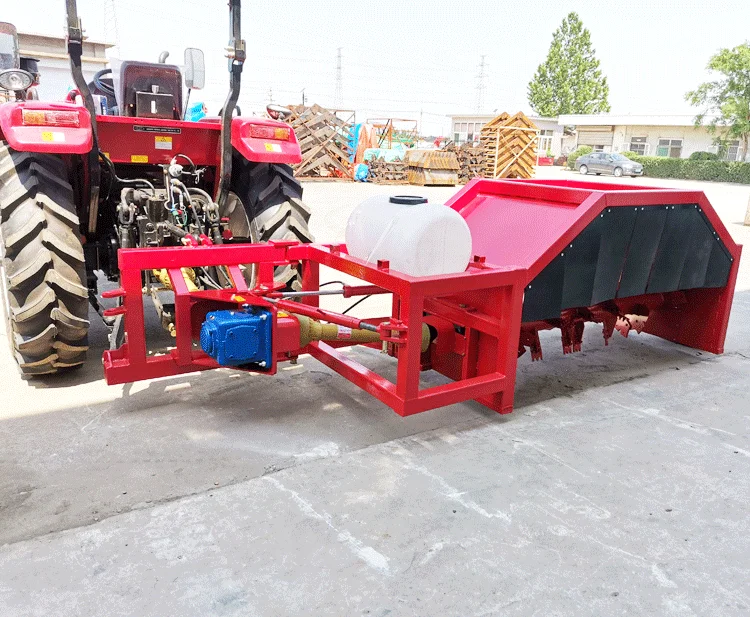 Farm Machine Mini Lovol Tractor Towable Compost Turner Chicken Compost Making Machine