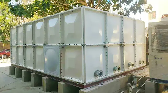 2000 Liter 3000 Liter Fiberglass Sectional FRP Water Tank Price