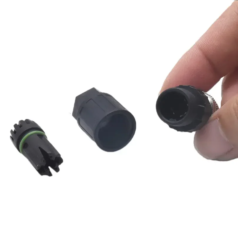 Manufacturer Field Quick Installation 4 Pin Connector Male A Coded IDC Plug Cable M12 Waterproof Circular Connector
