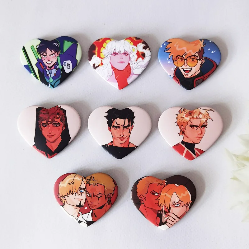 Pin's Anime Décorations 6 Badges Épingles My Happy Marriage - Décorations Anime En Alliage 58 Mm - Multicolore