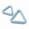 blue reformer with triangle dumbells