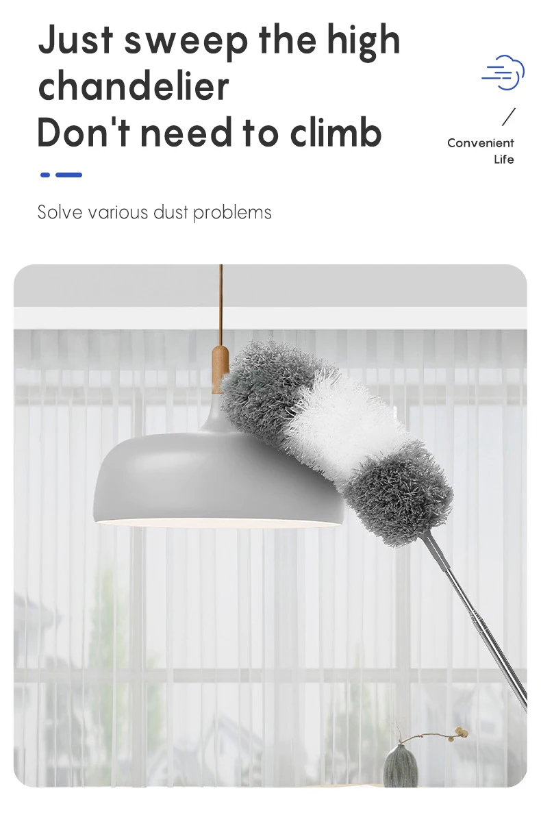 Static Dust Household Electrostatic Dust Duster - Efficient Cleaning