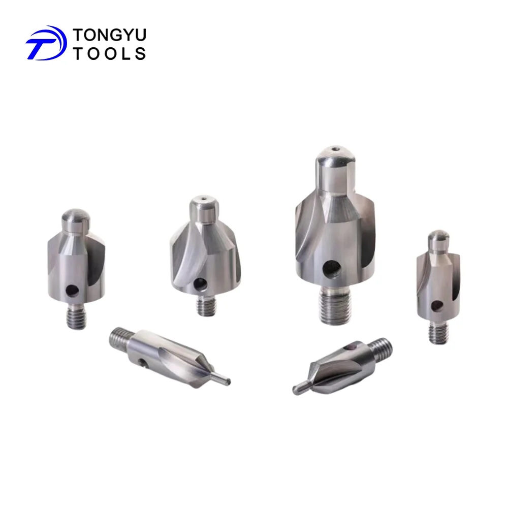 100 Degree High Speed Steel Threaded Shank Micro Stop Countersink
