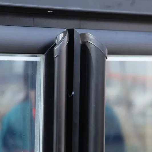 Commercial Refrigeration Walk in Cooler Refrigerator Glass Door With Aluminum Frame