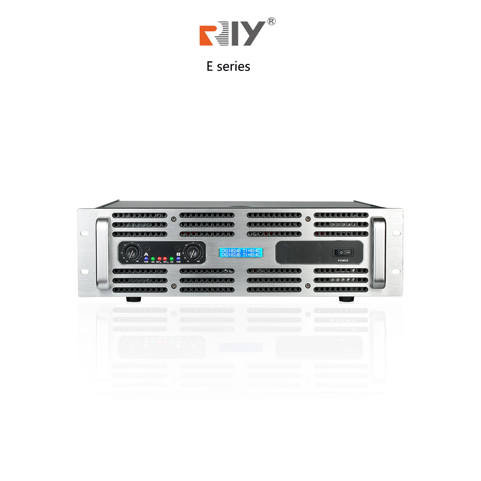 Professional Power Amplifier Class h Circuit 10000watt Power Amplifier with Display  2u 3u Power Amplifier