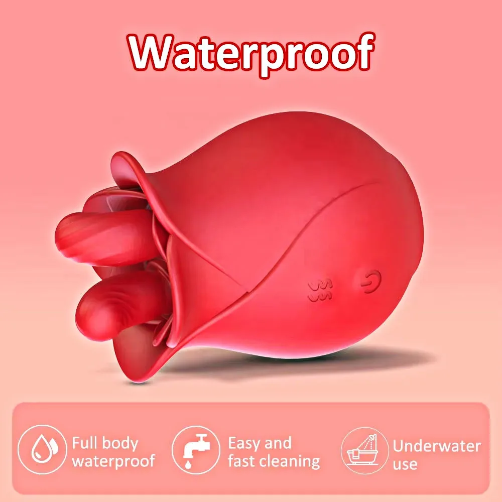 Rose Sex Stimulator for Women Clitoral Nipple Stimulator G Spot Vibrator  Personal Massager Rose Vibrator Sex Toys for Female