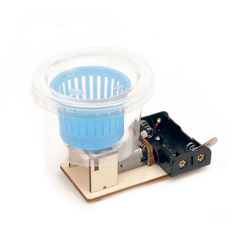 Children Learning DIY STEM Secience Educational Toys Assemble Kits Spin Dryer