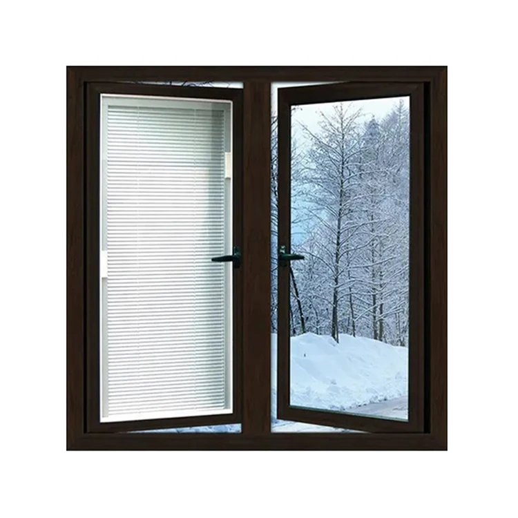 Custom Made Aluminium Window Modern Aluminum Frame Double Glazed Glass