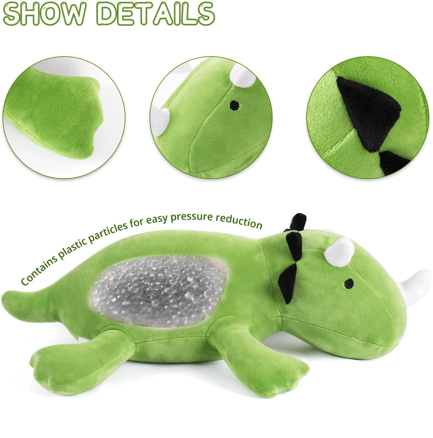 wholesale weighted plush toy:detail of plushies