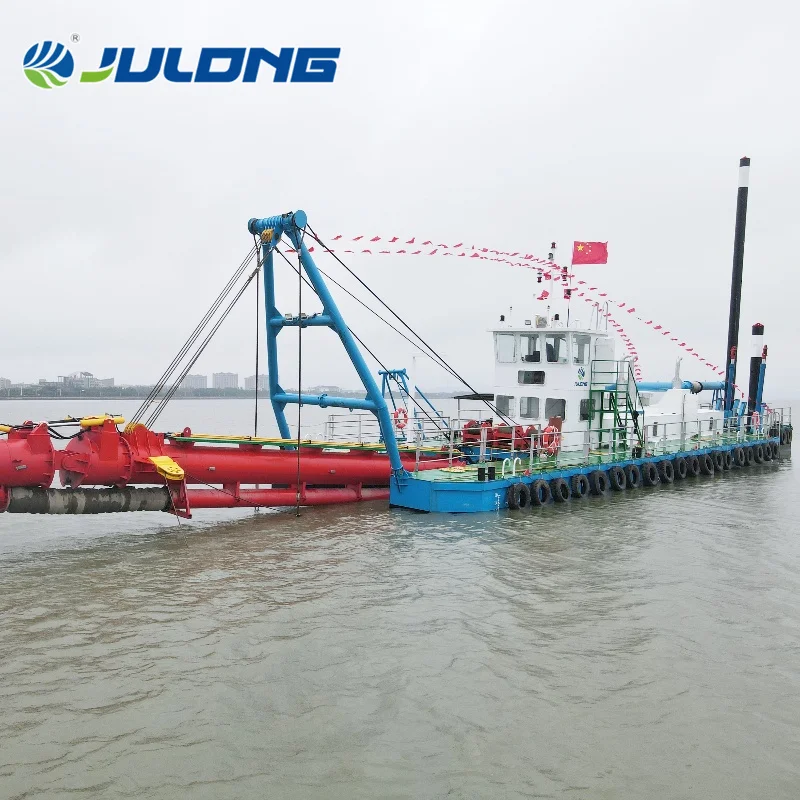 River Dredger Sand Mud Dredging Machine Cutter Suction Dredger with Good Dredger Price