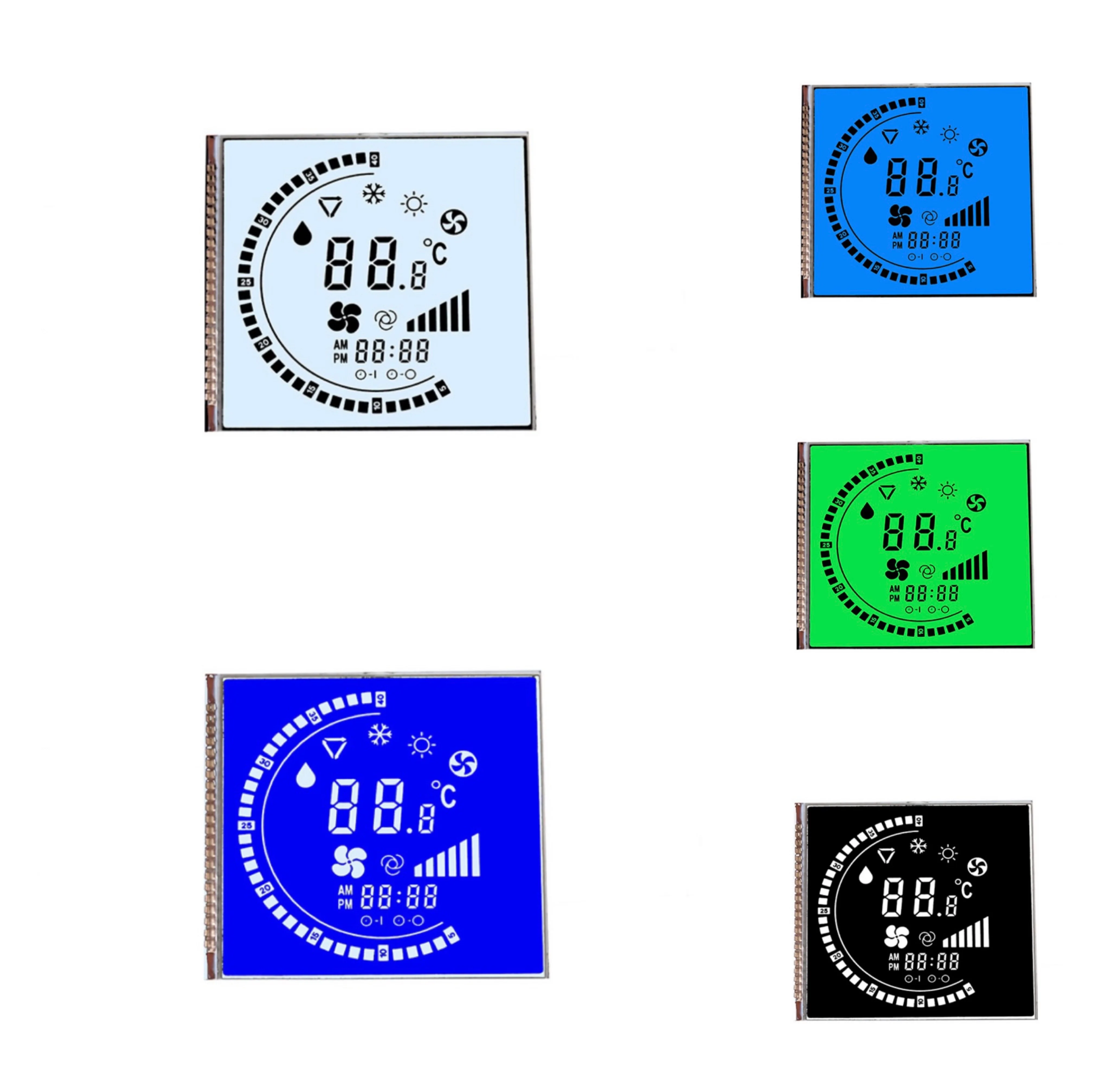 Customized LCD Display Digital Thermostat Screen Air Conditioning Remote Control Extension LCD Displays