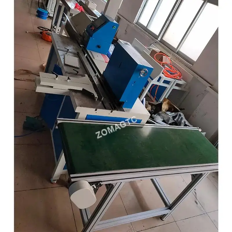 High-Speed Double Loop Notebook Wire Making Machine Spiral Spring Two Ring Wire Closing Book Binding Electricity Powered