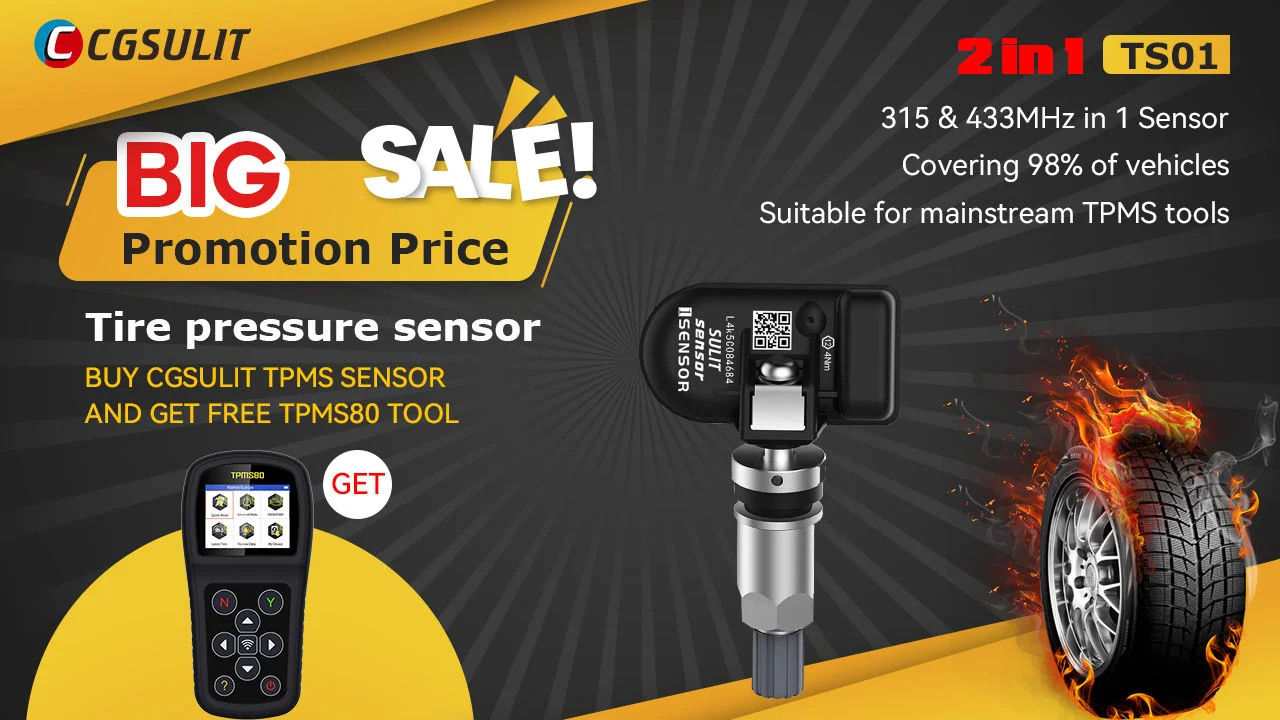 Cgsulit Ts01 Multi Car Program Replacement Mx-sensor Wireless ...
