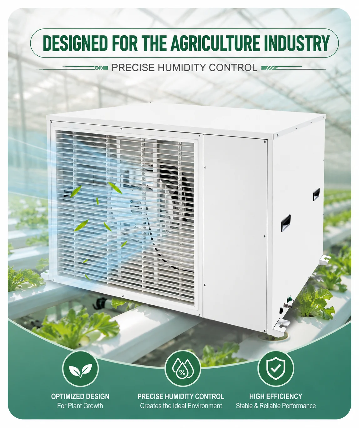 Pints Greenhouse Dehumidifier, 506, 380 V, 2500m³ - detail 2